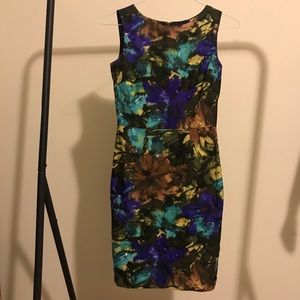 Like New Ellen Tracey Floral Print Dress